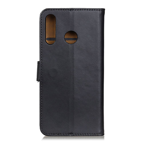 Leather Case Stands Flip Cover Holder A08D for Samsung Galaxy A70E Black