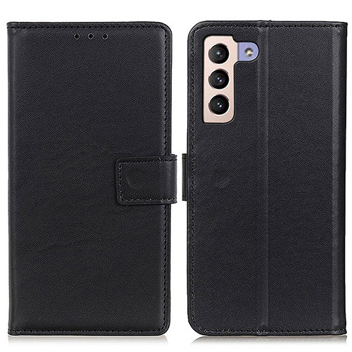 Leather Case Stands Flip Cover Holder A08D for Samsung Galaxy S24 5G Black