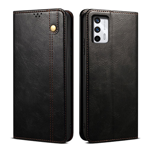 Leather Case Stands Flip Cover Holder B01S for Realme GT Neo 2T 5G Black