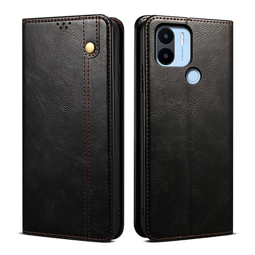 Leather Case Stands Flip Cover Holder B01S for Xiaomi Redmi A1 Black