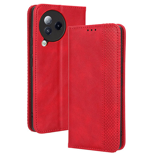 Leather Case Stands Flip Cover Holder BY4 for Xiaomi Civi 3 5G Red