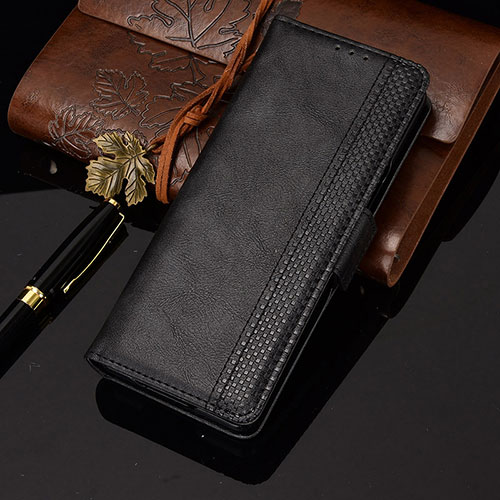 Leather Case Stands Flip Cover Holder BY6 for Samsung Galaxy Z Fold2 5G Black