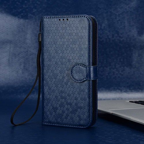 Leather Case Stands Flip Cover Holder C02X for Huawei Honor Magic4 Lite 5G Blue