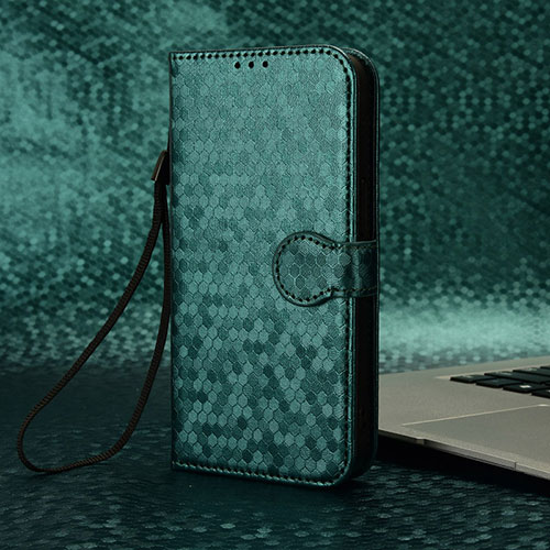 Leather Case Stands Flip Cover Holder C02X for Huawei Honor Magic4 Lite 5G Green