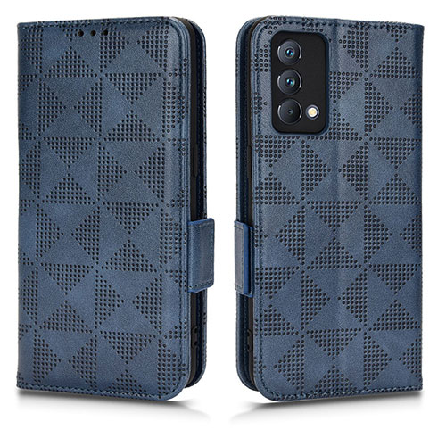 Leather Case Stands Flip Cover Holder C02X for Realme GT Master 5G Blue