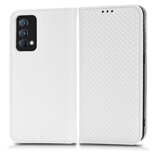 Leather Case Stands Flip Cover Holder C03X for Realme GT Master 5G White