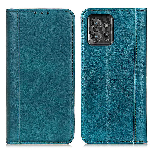 Leather Case Stands Flip Cover Holder D03Y for Motorola ThinkPhone 5G Green