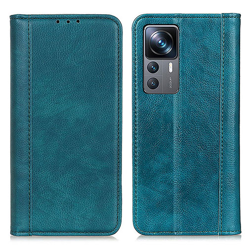 Leather Case Stands Flip Cover Holder D03Y for Xiaomi Mi 12T 5G Green