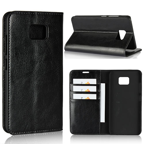 Leather Case Stands Flip Cover Holder for Asus ZenFone V V520KL Black