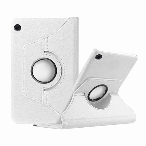 Leather Case Stands Flip Cover Holder for Huawei MatePad T 8 White