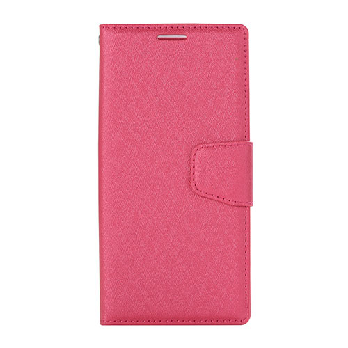 Leather Case Stands Flip Cover Holder for Huawei P20 Lite Pink