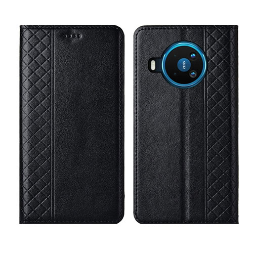 Leather Case Stands Flip Cover Holder for Nokia 8.3 5G Black