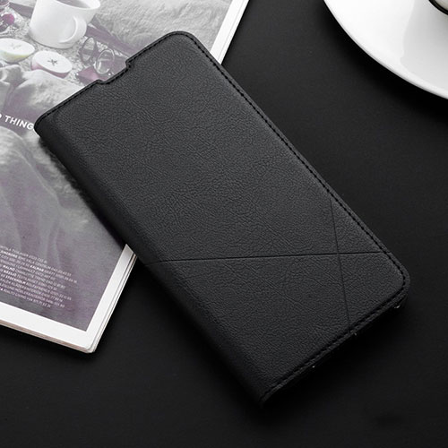 Leather Case Stands Flip Cover Holder for Oppo Reno2 Z Black