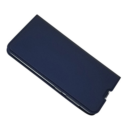 Leather Case Stands Flip Cover Holder for Samsung Galaxy A30S Blue