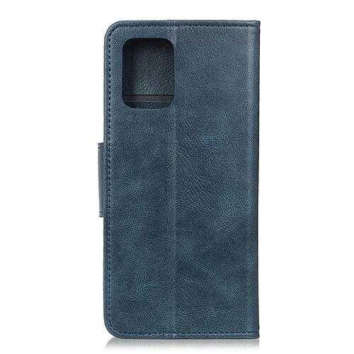 Leather Case Stands Flip Cover Holder for Samsung Galaxy M80S Blue