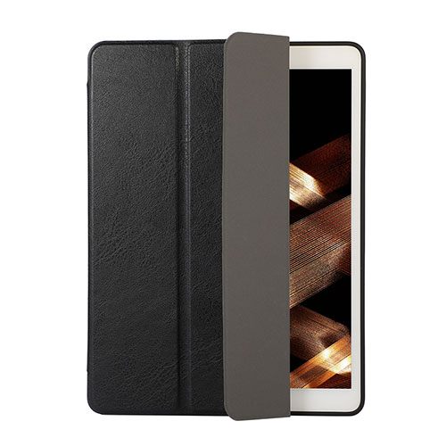 Leather Case Stands Flip Cover Holder H02 for Apple iPad 10.2 (2019) Black