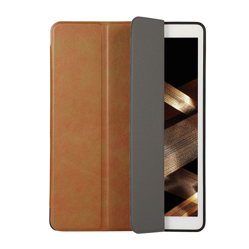 Leather Case Stands Flip Cover Holder H03 for Apple iPad Pro 10.5 Brown