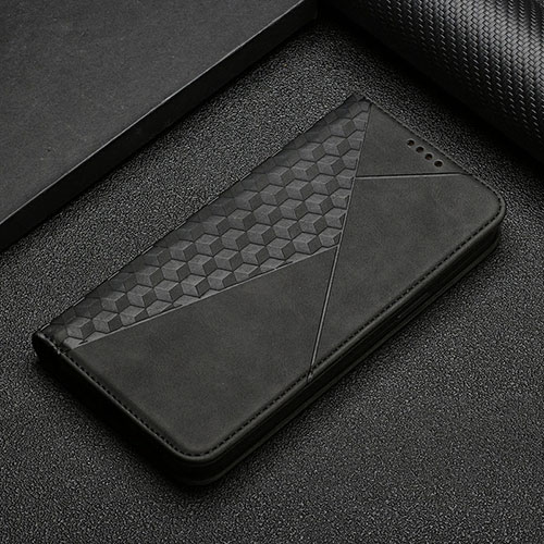 Leather Case Stands Flip Cover Holder H05X for Nothing Phone 1 Black