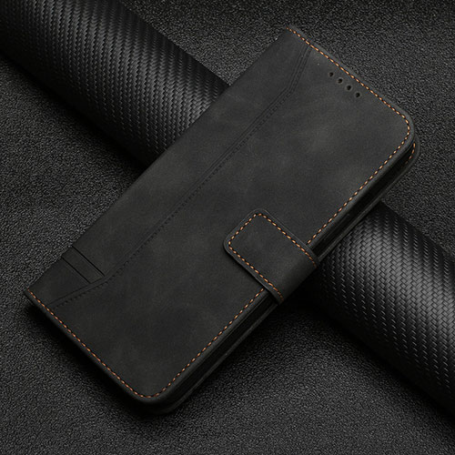 Leather Case Stands Flip Cover Holder H06X for Google Pixel 7 Pro 5G Black