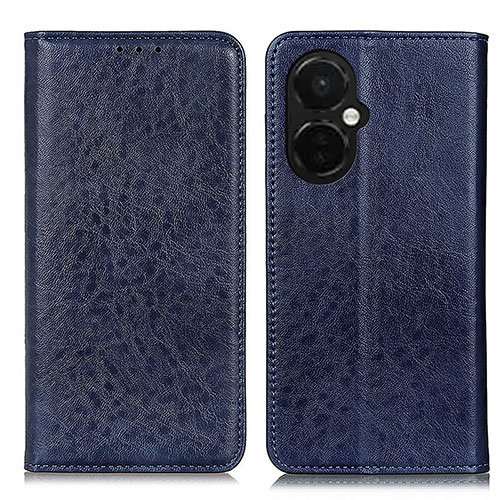 Leather Case Stands Flip Cover Holder K01Z for Oppo K11x 5G Blue