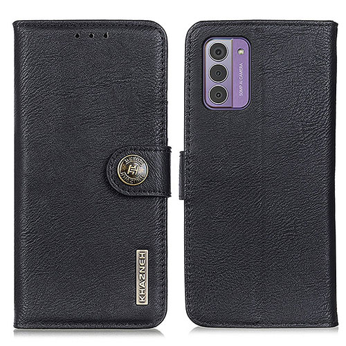 Leather Case Stands Flip Cover Holder K02Z for Nokia G42 5G Black