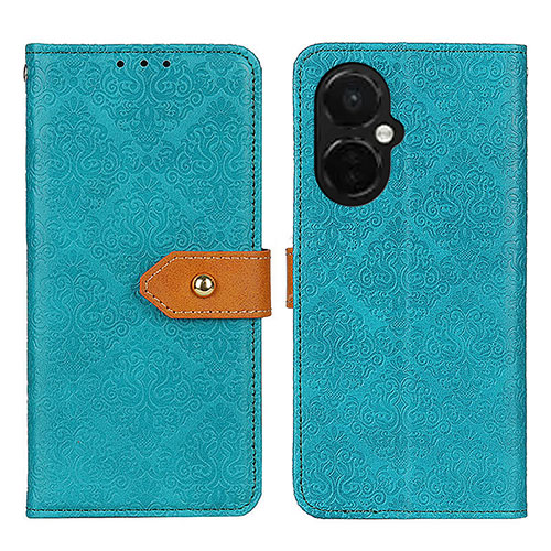 Leather Case Stands Flip Cover Holder K05Z for Oppo K11x 5G Green