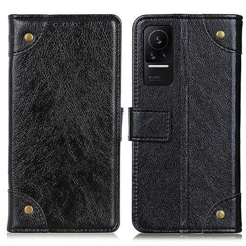 Leather Case Stands Flip Cover Holder K06Z for Xiaomi Civi 1S 5G Black