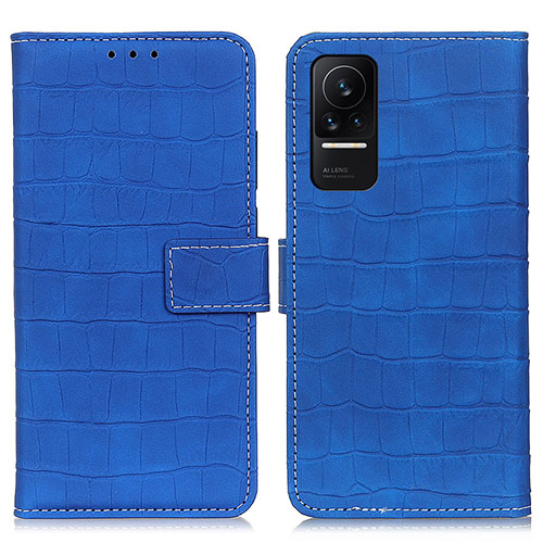 Leather Case Stands Flip Cover Holder K07Z for Xiaomi Civi 1S 5G Blue