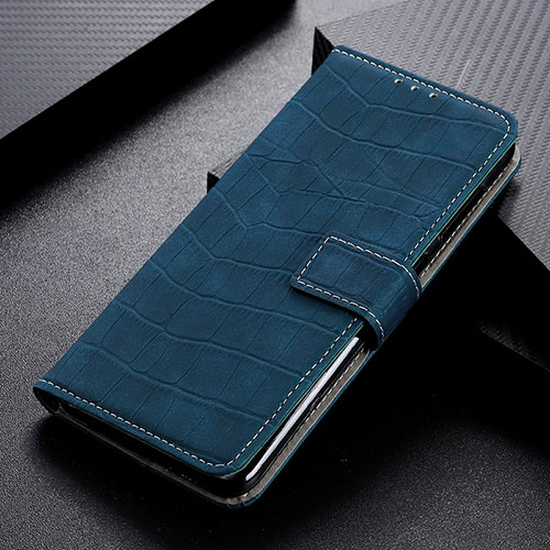 Leather Case Stands Flip Cover Holder K07Z for Xiaomi Redmi Note 9T 5G Green