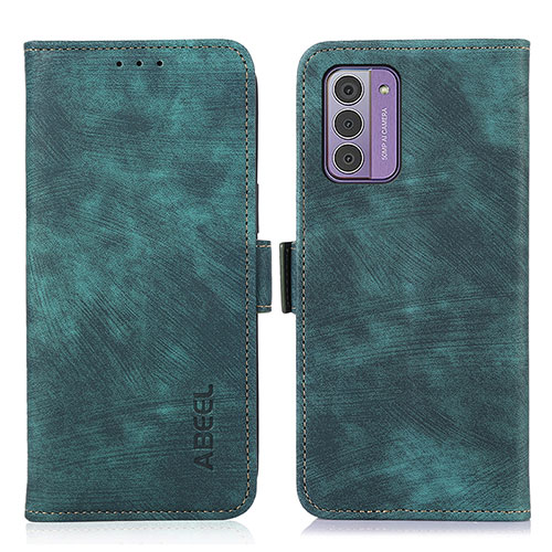 Leather Case Stands Flip Cover Holder K08Z for Nokia G310 5G Green