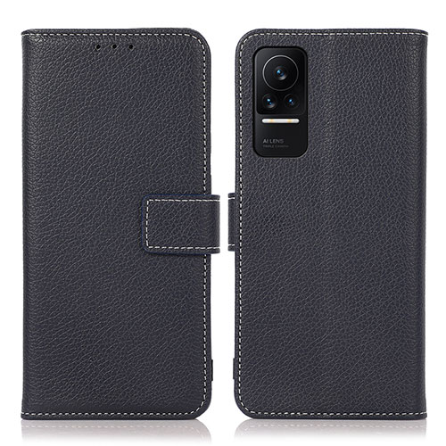 Leather Case Stands Flip Cover Holder K08Z for Xiaomi Civi 1S 5G Navy Blue