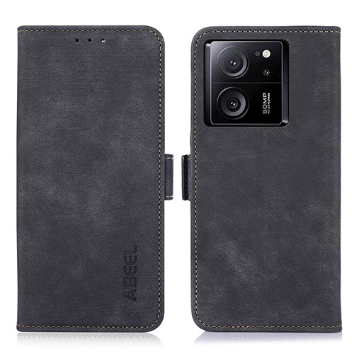 Leather Case Stands Flip Cover Holder K09Z for Xiaomi Redmi K60 Ultra 5G Black