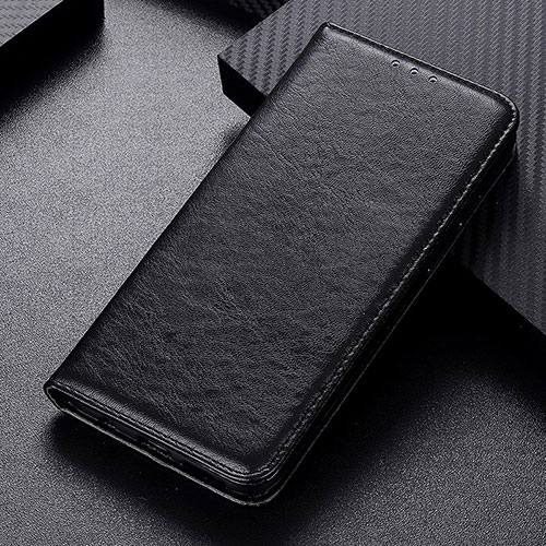 Leather Case Stands Flip Cover Holder KZ1 for Huawei Honor 50 Lite Black