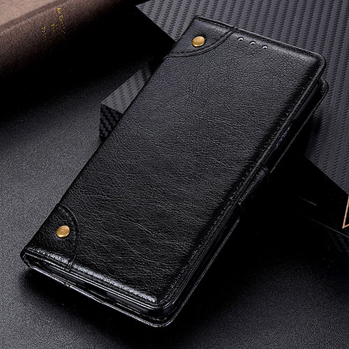 Leather Case Stands Flip Cover Holder KZ6 for Huawei Nova 8i Black