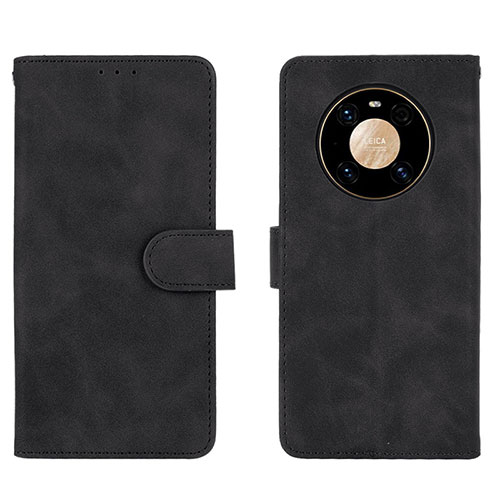 Leather Case Stands Flip Cover Holder L01Z for Huawei Mate 40 Pro Black