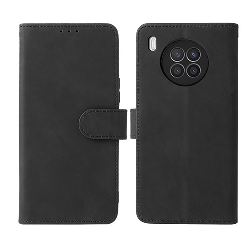 Leather Case Stands Flip Cover Holder L01Z for Huawei Nova 8i Black