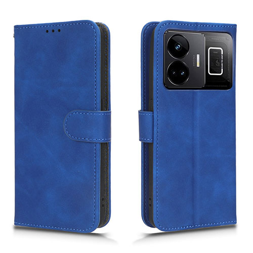 Leather Case Stands Flip Cover Holder L01Z for Realme GT Neo5 240W 5G Blue