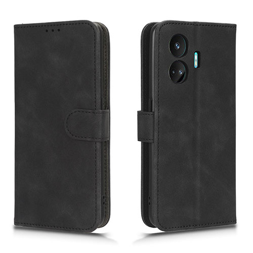 Leather Case Stands Flip Cover Holder L01Z for Realme GT Neo5 SE 5G Black