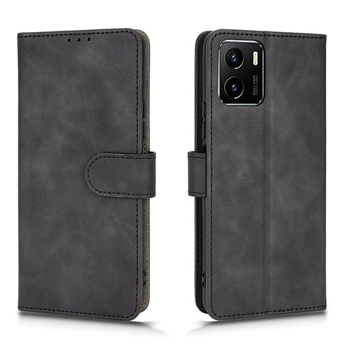 Leather Case Stands Flip Cover Holder L01Z for Vivo Y32t Black