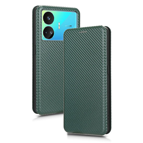 Leather Case Stands Flip Cover Holder L02Z for Realme GT Neo5 SE 5G Green