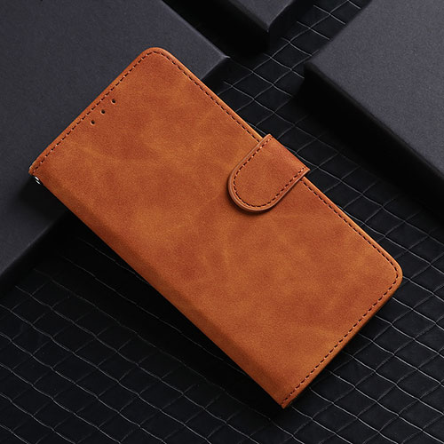 Leather Case Stands Flip Cover Holder L03Z for Realme GT Neo 5G Brown