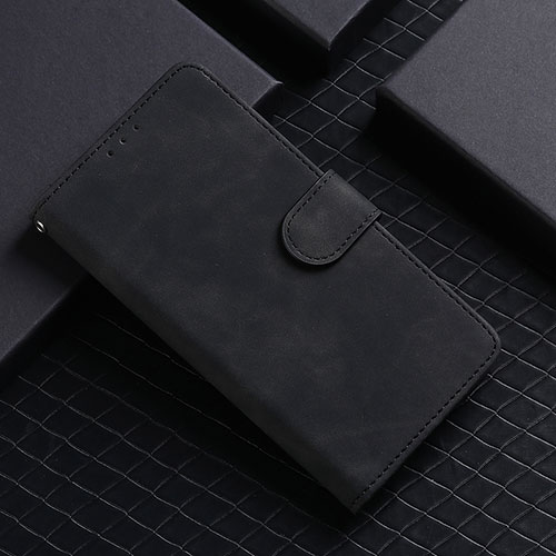 Leather Case Stands Flip Cover Holder L03Z for Realme Q5 5G Black