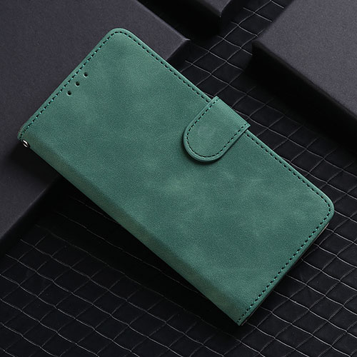 Leather Case Stands Flip Cover Holder L03Z for Realme V25 5G Green