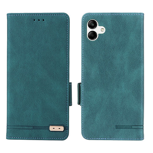 Leather Case Stands Flip Cover Holder L03Z for Samsung Galaxy A05 Green