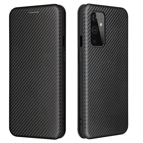 Leather Case Stands Flip Cover Holder L04Z for OnePlus 9 5G Black