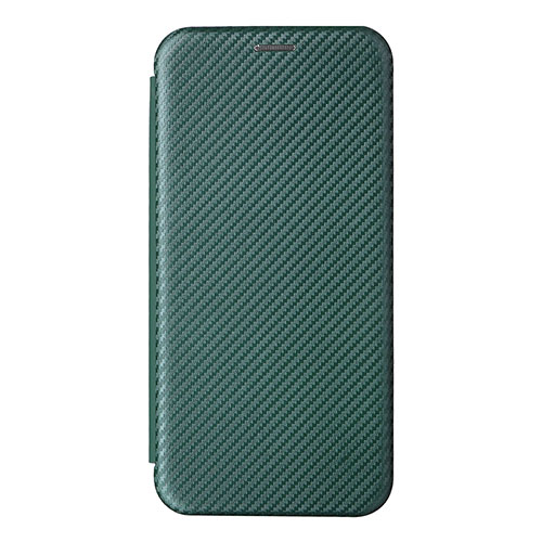 Leather Case Stands Flip Cover Holder L04Z for Realme 8 5G Green