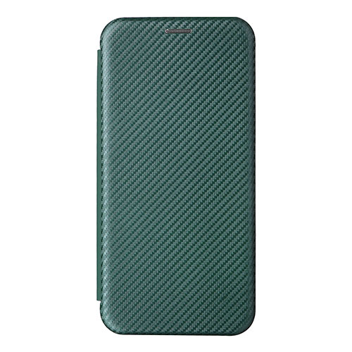 Leather Case Stands Flip Cover Holder L04Z for Realme C20A Green