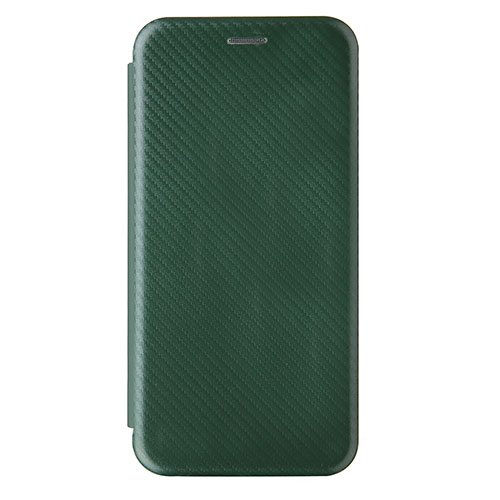 Leather Case Stands Flip Cover Holder L04Z for Samsung Galaxy A02 Green