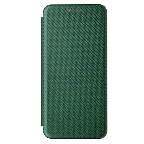 Leather Case Stands Flip Cover Holder L04Z for Samsung Galaxy F62 5G Green