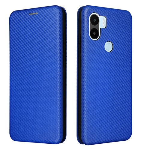 Leather Case Stands Flip Cover Holder L06Z for Xiaomi Redmi A1 Plus Blue